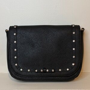 Kate Spade Black Crossbody Bag with Studs